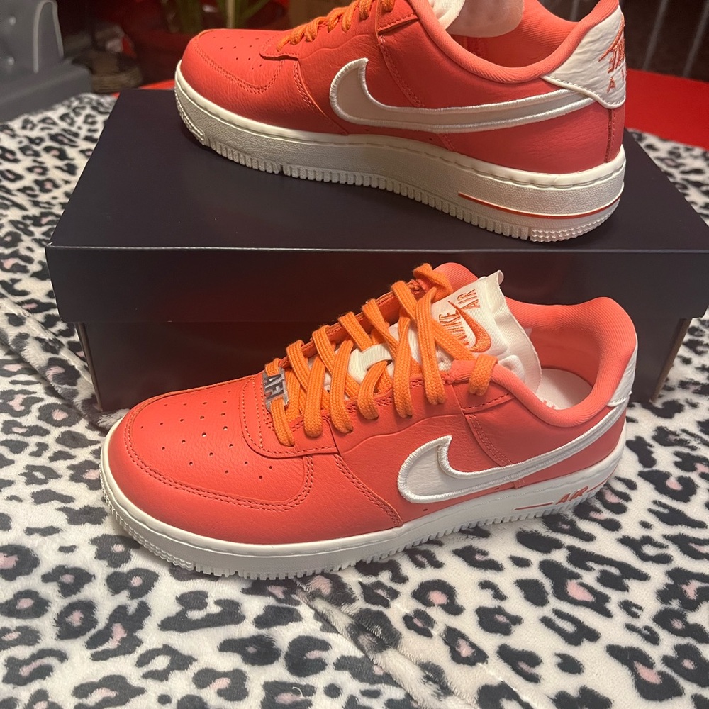 Nike Kids Bright Orange Sneakers